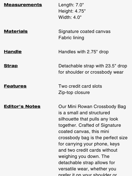 Coach Mini Rowan Cherry bag 🍒 - Picture 6 of 6